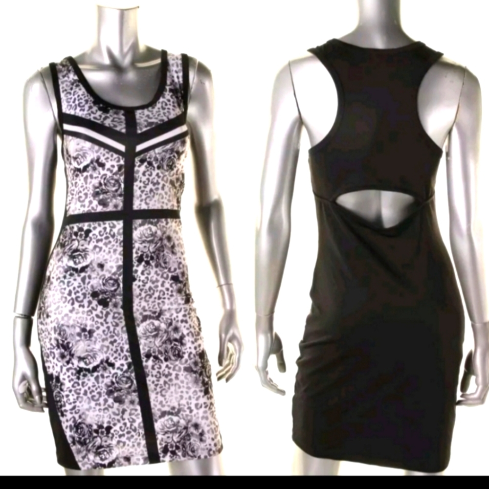 Rampage floral block halter dress stretchy New without tags🔥 5/$25 Bundle Sale